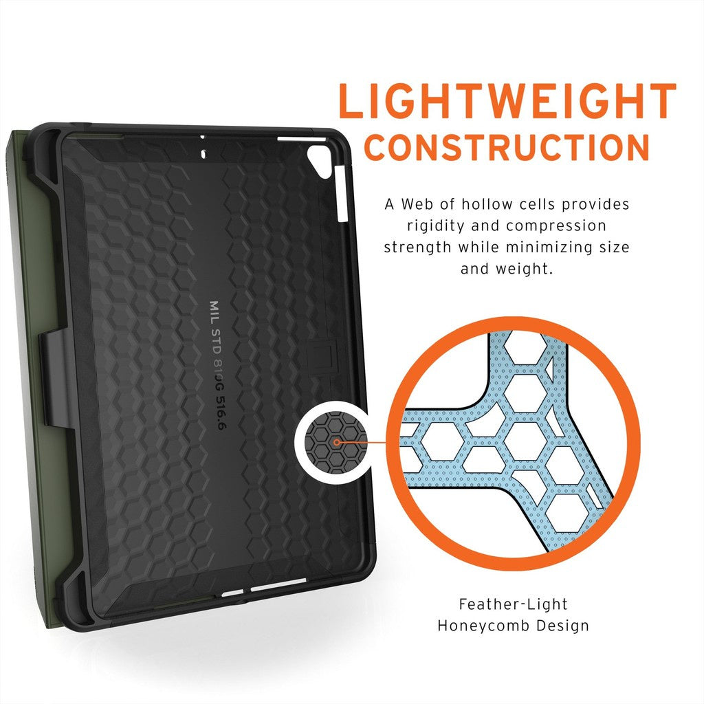 UAG iPad Case 10.2" (2021/2020/2019) Scout Folio Rugged UAG