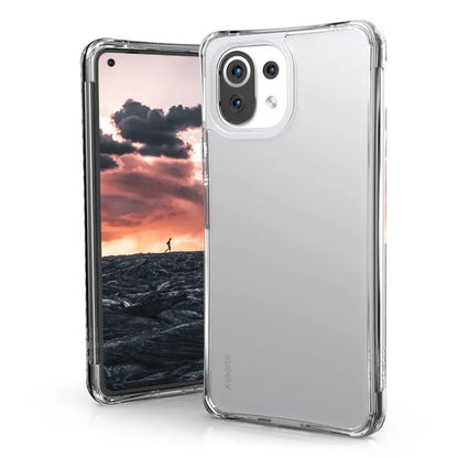 UAG Xiaomi Mi 11 Lite Case Casing Plyo Crystal Series Fully Transparent Crystal Clear Slim Protective UAG