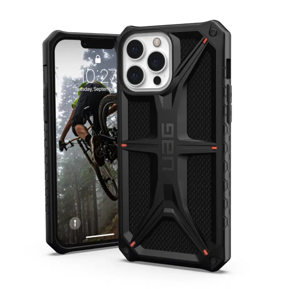 UAG iPhone 13 Pro Case Monarch Kevlar Black UAG