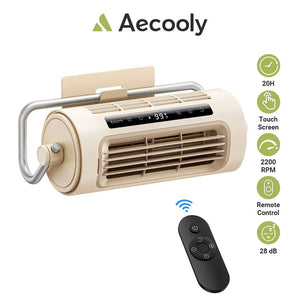 Aecooly Tower 01 High Velocity Tower Fan Table Fan Wall Fan with Remote Control Fast Cooling Standing Fan Tech House Singapore