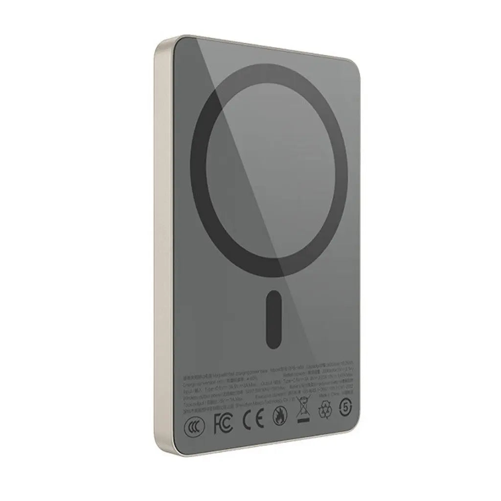 [CCC Power Bank] Recci 10000mAh Magnetic Power Bank PD 20W Fast Charging with Wireless Charging 3C Certified (RPB-W36) Tech House Singapore