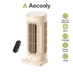 Aecooly Powerful Tower Fan Tower 02 Portable Desk Fan Table Fan Portable Fan Rechargeable Tech House Singapore