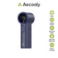 Aecooly Portable Misting Fan Cold Air Mist Chill High Speed Wind Portable Fan Rechargeable Turbo Fan Mini Fan Tech House Singapore