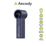 Aecooly Portable Misting Fan Cold Air Mist Chill High Speed Wind Portable Fan Rechargeable Turbo Fan Mini Fan Tech House Singapore