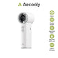 Aecooly Portable Misting Fan Cold Air Mist Chill High Speed Wind Portable Fan Rechargeable Turbo Fan Mini Fan Tech House Singapore