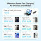 [CCC Power Bank] CUKTECH CP24 Power Bank 20000mAh 40W Fast Charging Built-in USB-C Cable Powerbank Portable Charger Tech House Singapore