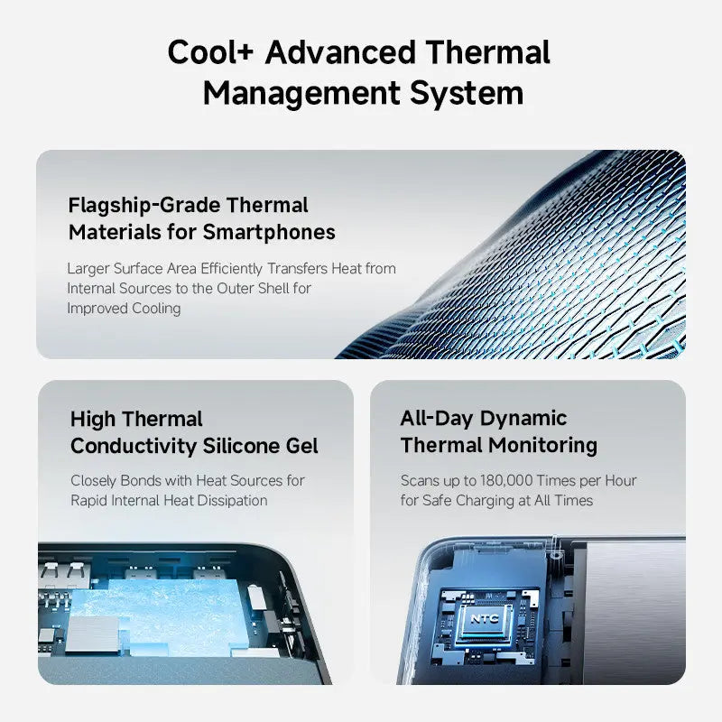 [CCC Power Bank] CUKTECH 15 Air Power Bank 90W Fast Charging 15000mAh Powerbank Portable Charger Tech House Singapore