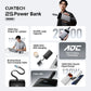 [CCC Power Bank] CUKTECH 25 SE Power Bank 25000mAh 120W Fast Charging Built-in USB-C Cable Power Bank Portable Charger Tech House Singapore