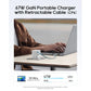 CUKTECH 67W CP6 GaN Charger Fast Charging Built-in Retractable USB-C Cable PPS Wall Charger Tech House Singapore