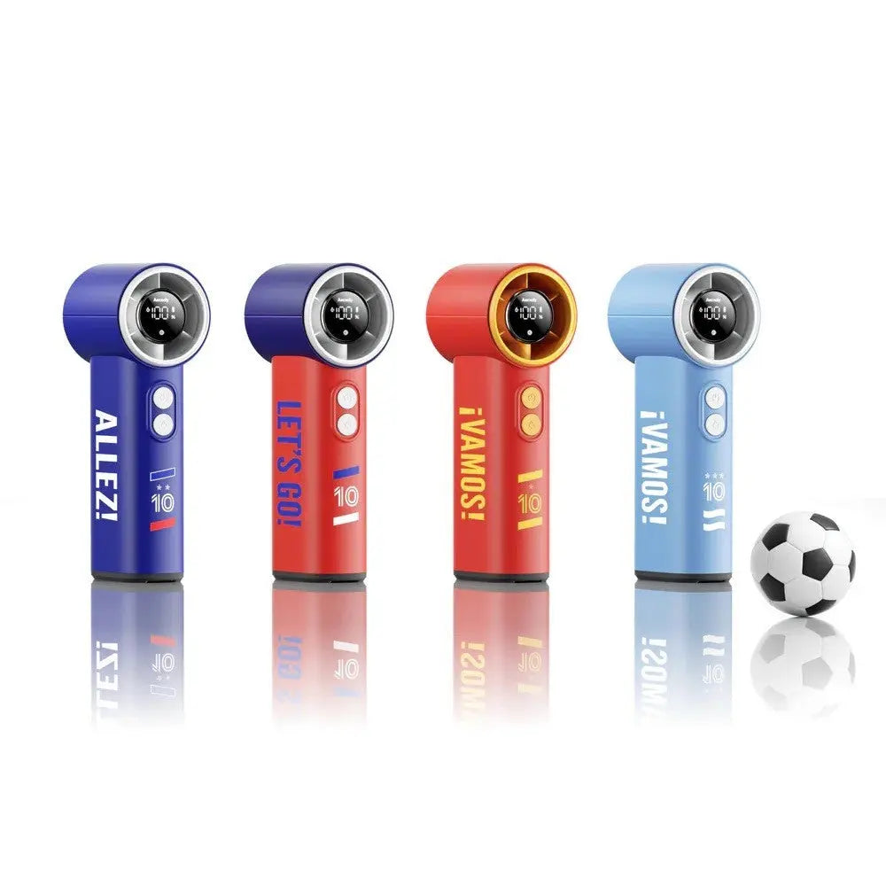 Aecooly World Cup Edition Portable Misting Fan Cold Air and Portable Handheld Fan Air Gimbal Portable Fan Tech House Singapore
