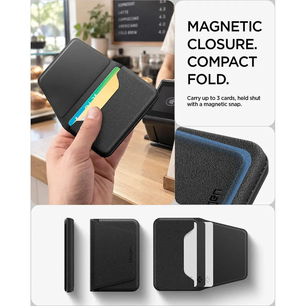 Spigen Magnetic Card Holder Wallet 3 Cards Valentinus S-2 Spigen Singapore Singapore