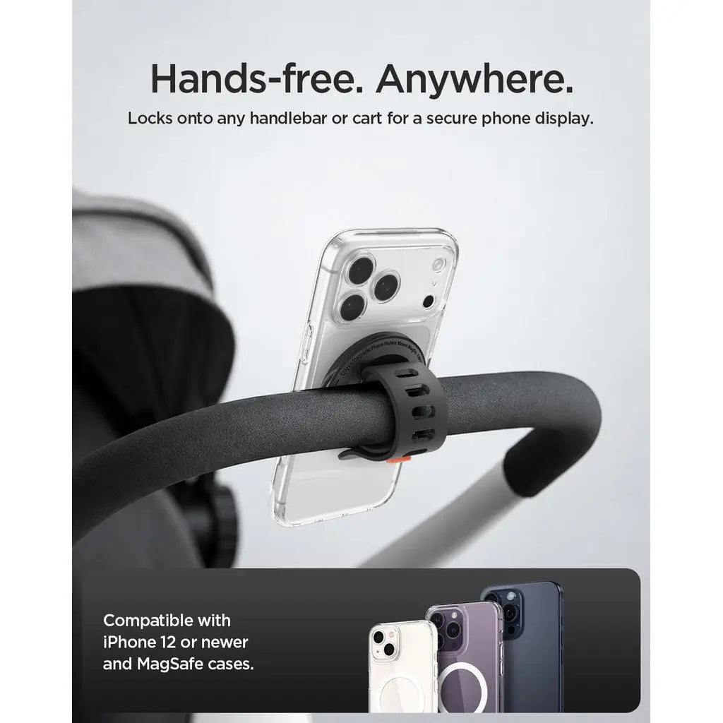 Spigen Magnetic Phone Holder Handlebar Phone Mount OM200 Spigen Singapore Singapore
