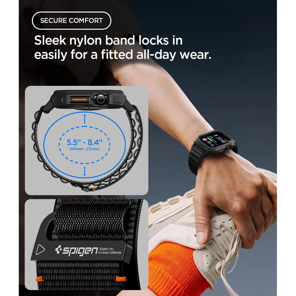 Spigen Apple Watch Case Series 12 (46mm) WCBF1 Watch Band Spigen Singapore Singapore