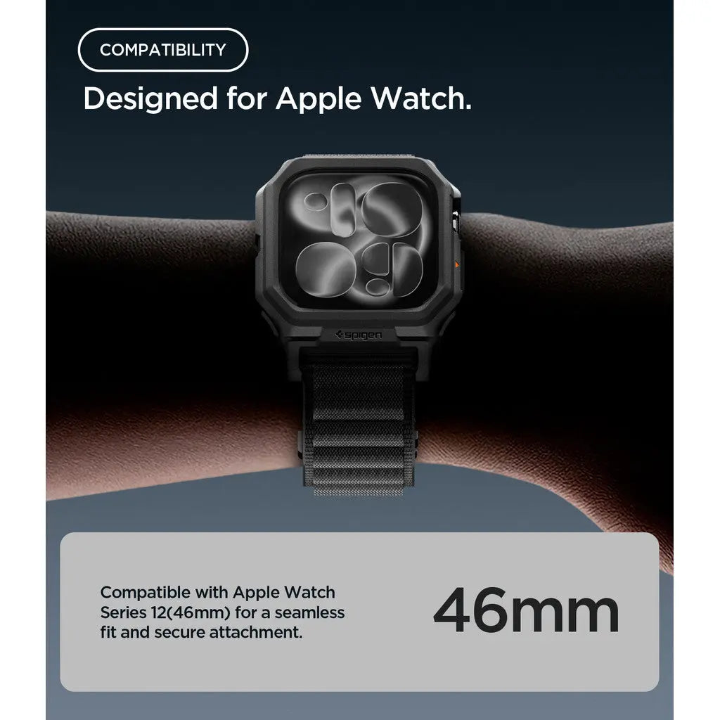Spigen Apple Watch Case Series 12 (46mm) WCBF1 Watch Band Spigen Singapore Singapore