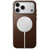 UAG Nomad iPhone 18 Pro / 17 Pro Case 6.3" Traditional Leather Magnetic - Nomad Brown