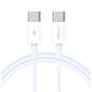 Recci Type-C to Type-C Cable PD 65W Fast Charging Cable 1M RS06CC Tech House Singapore