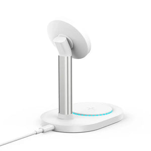 Recci Magnetic Charger Wireless Charger 2in1 15W RCW-32 Tech House Singapore