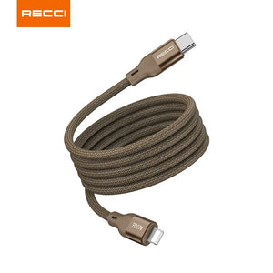 Recci Type-C to 8-Pin Cable PD 27W Cable Magnetic Cable 1M RS23CL Tech House Singapore