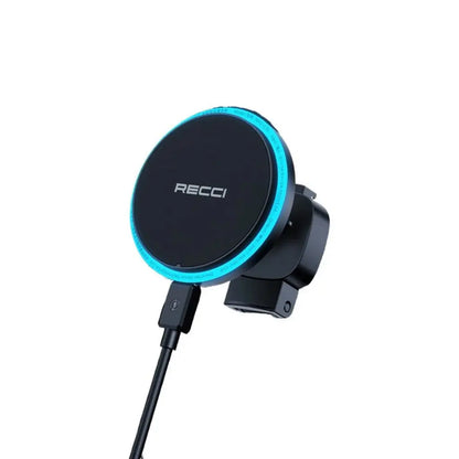 Recci Magnetic Wireless Charger Car Mount 15W RHO-C35 Tech House Singapore