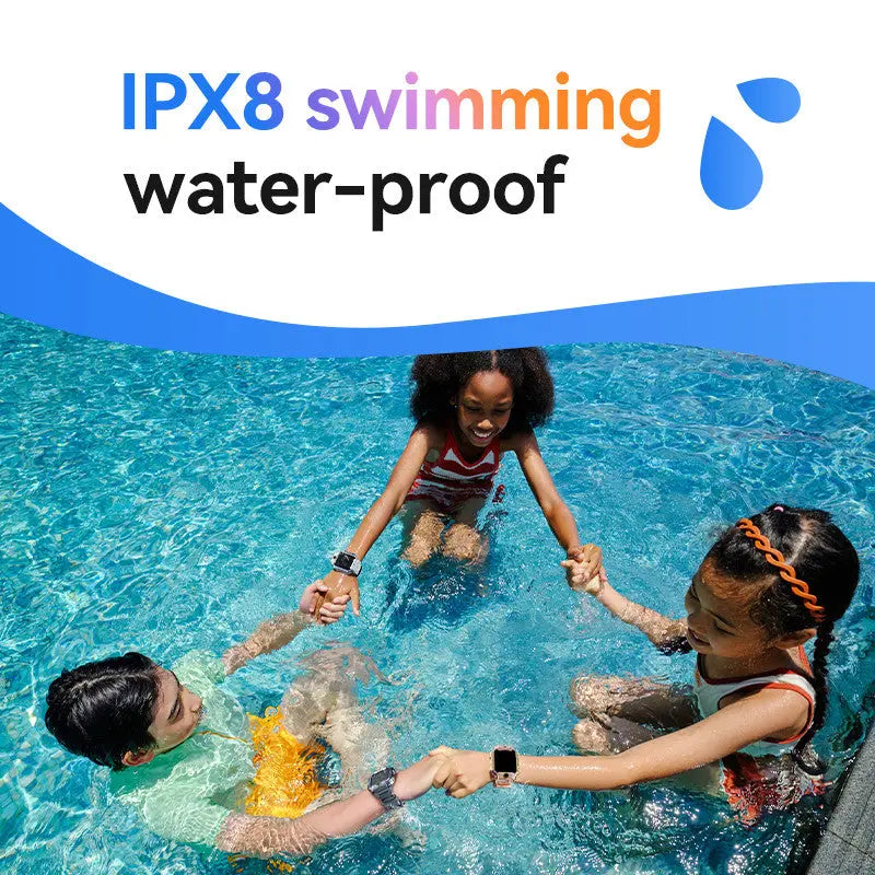 imoo X10 Kids Smart Watch Phone 4G Dual Camera 5MP+8MP GPS Video Call IPX8 Waterproof Sports Watch Tech House Singapore