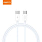 Recci Type-C to Type-C Cable PD 65W Fast Charging Cable 1M RS06CC Tech House Singapore