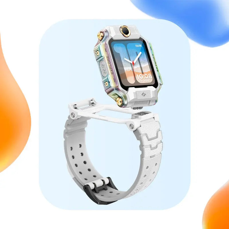 imoo X10 Kids Smart Watch Phone 4G Dual Camera 5MP+8MP GPS Video Call IPX8 Waterproof Sports Watch Tech House Singapore