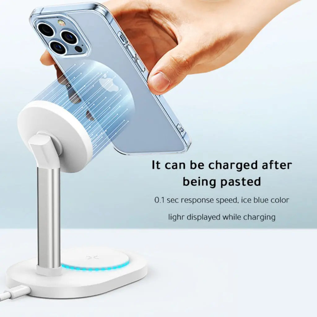 Recci Magnetic Charger Wireless Charger 2in1 15W RCW-32 Tech House Singapore