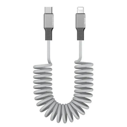 Recci PD 27W Type C To 8-Pin Cable Cable 1.8m Up to 480Mbps RS25CL Tech House Singapore