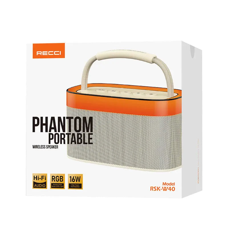 Recci Phantom Series Wireless Bluetooth Speaker RSK-W40 Tech House Singapore