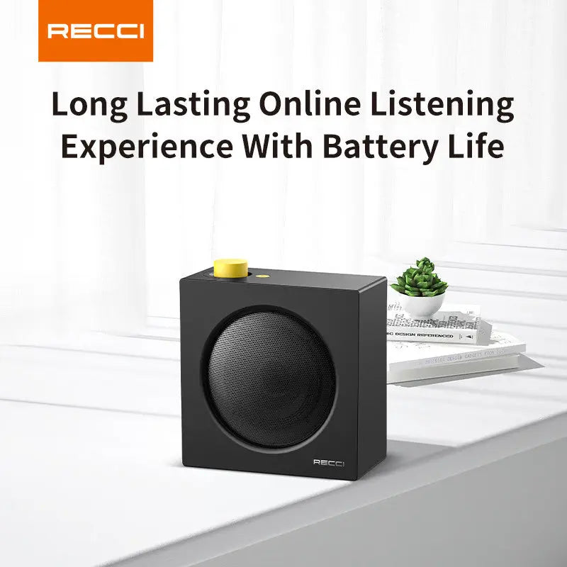 Recci Mini Bluetooth Speaker Built-in Microphone RSK-W46 Tech House Singapore