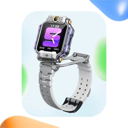 imoo X10 Kids Smart Watch Phone 4G Dual Camera 5MP+8MP GPS Video Call IPX8 Waterproof Sports Watch Tech House Singapore