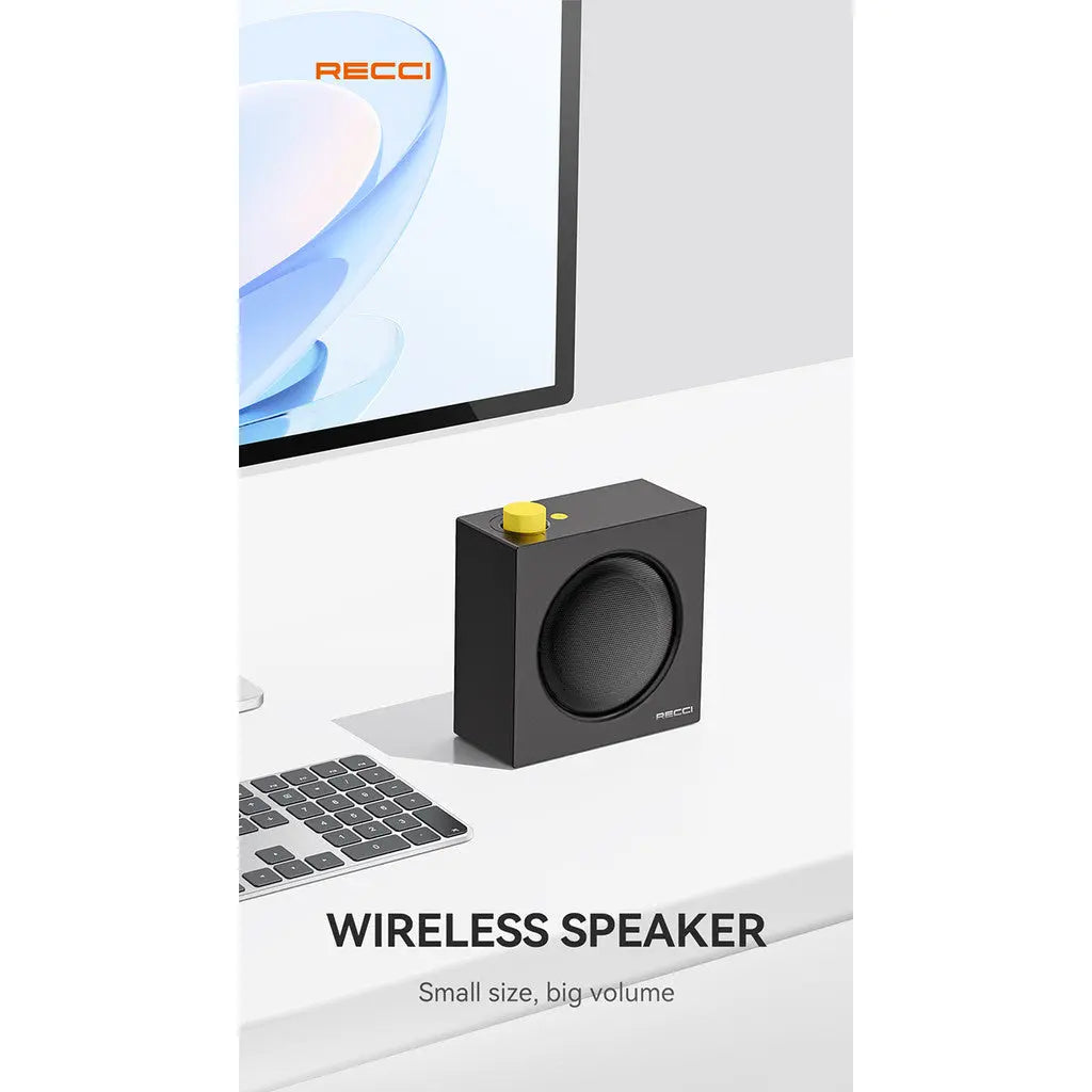 Recci Mini Bluetooth Speaker Built-in Microphone RSK-W46 Tech House Singapore