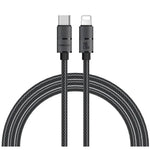 Recci Type-C to 8-Pin Cable 2M Fast Charging Cable Black RS12CL Tech House Singapore