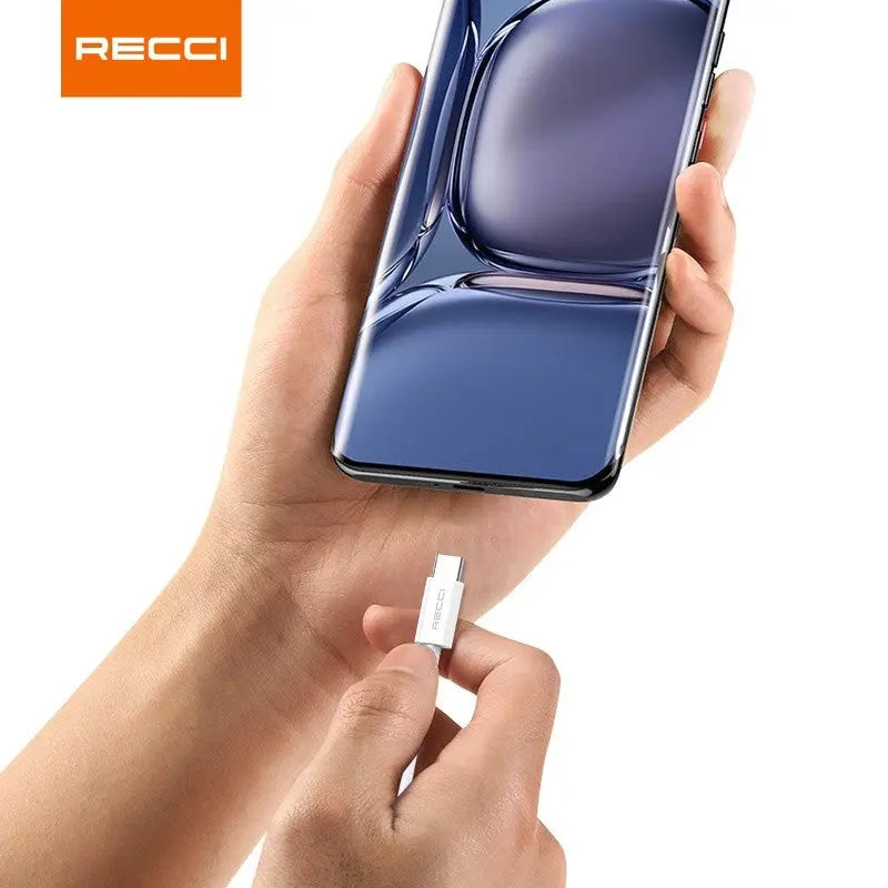 Recci Type-C to Type-C Cable PD 65W Fast Charging Cable 1M RS06CC Tech House Singapore