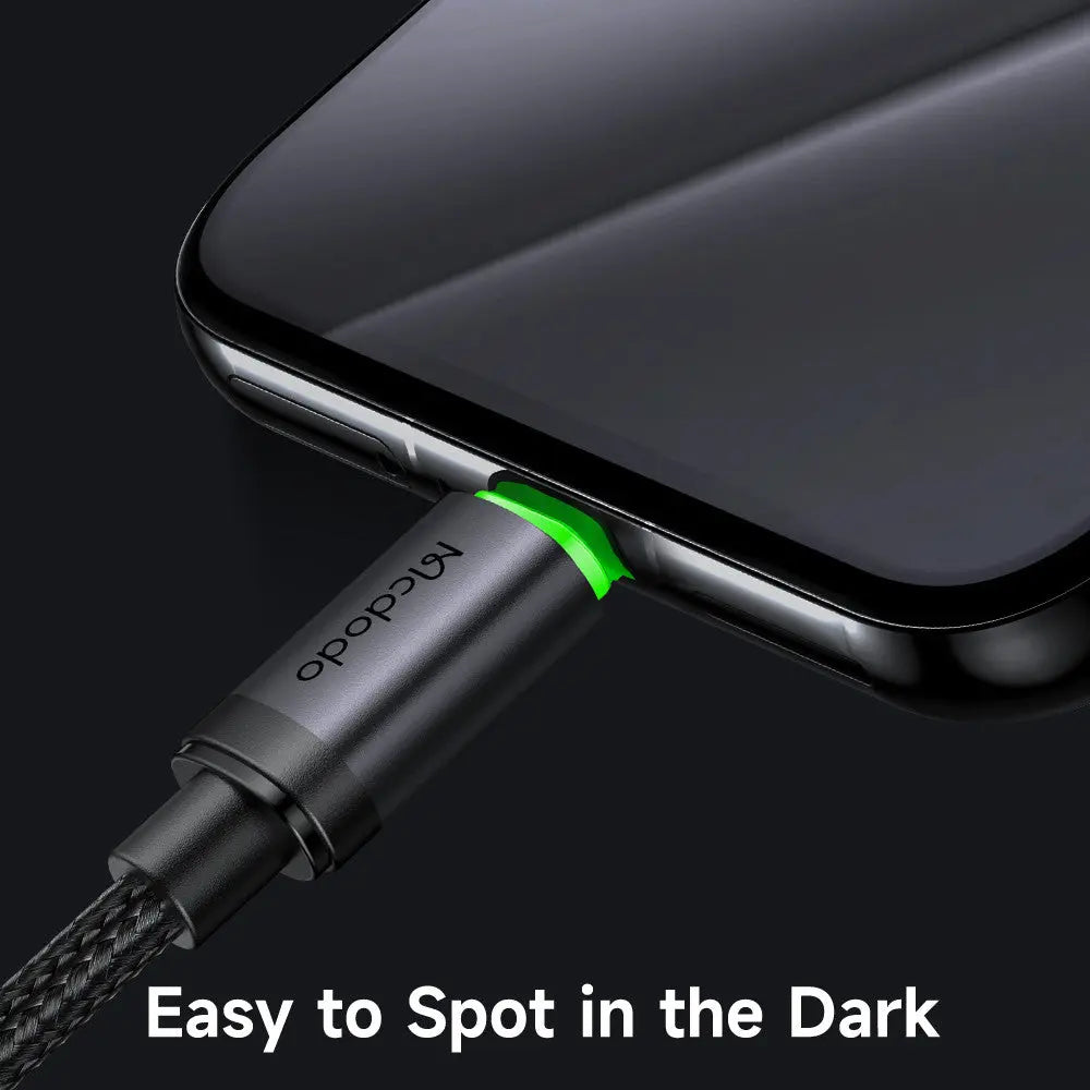Mcdodo USB-A to USB-C Cable 60W Fast Charging Cable with Charging Light 1M CA-3960 Tech House Singapore