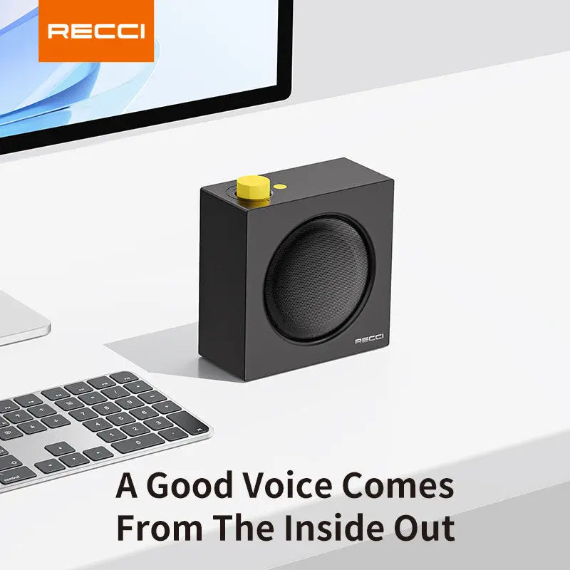 Recci Mini Bluetooth Speaker Built-in Microphone RSK-W46 Tech House Singapore