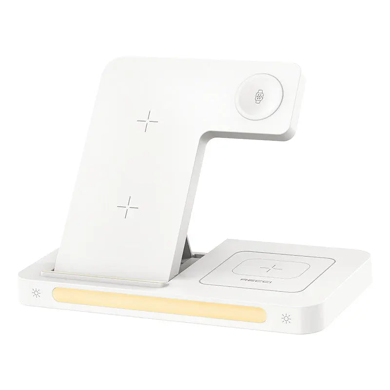 Recci 4 in 1 Wireless Charger Foldable Charger with Night Light RCW-31 Tech House Singapore