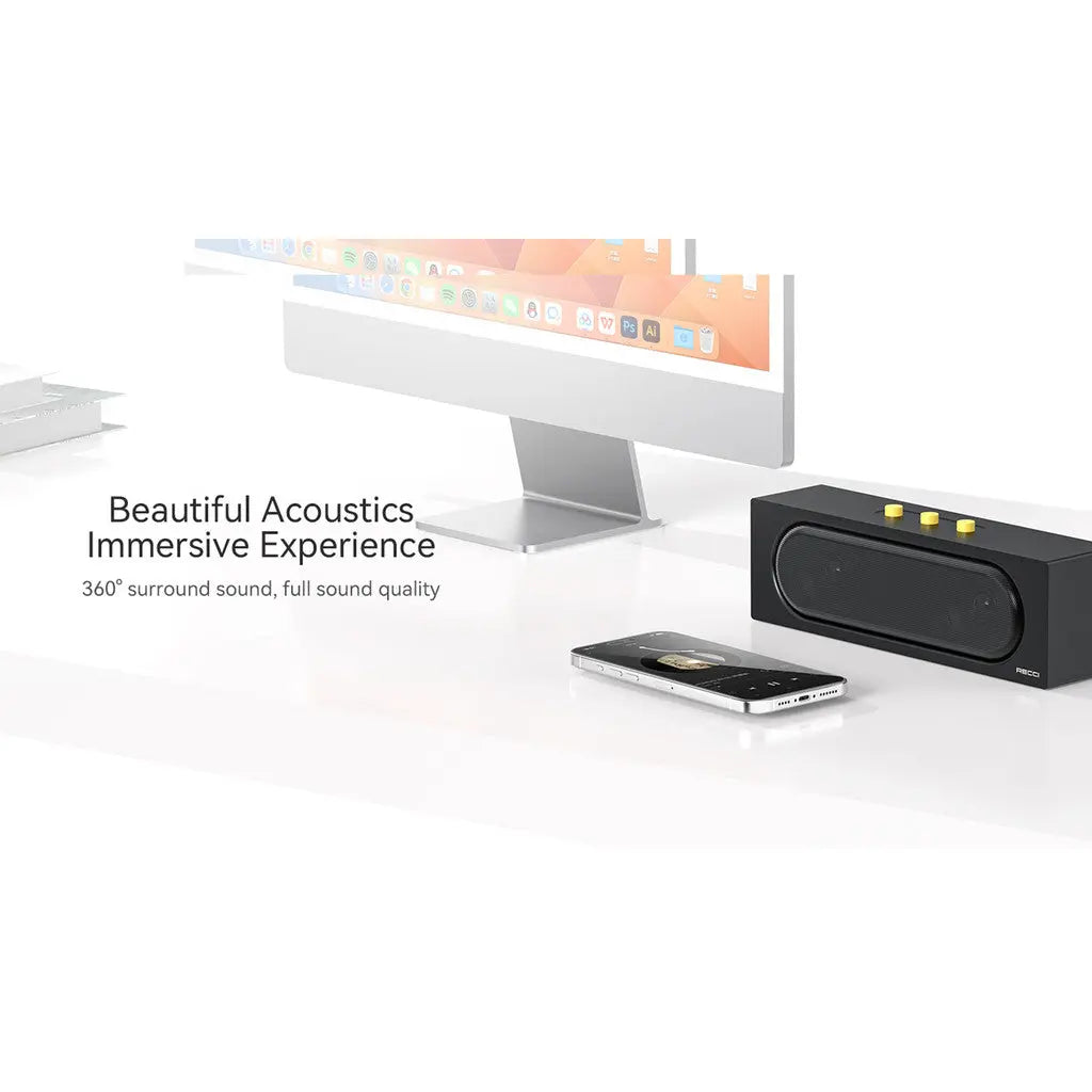 Recci Bluetooth Speaker Wireless Speaker RSK-W47 Tech House Singapore