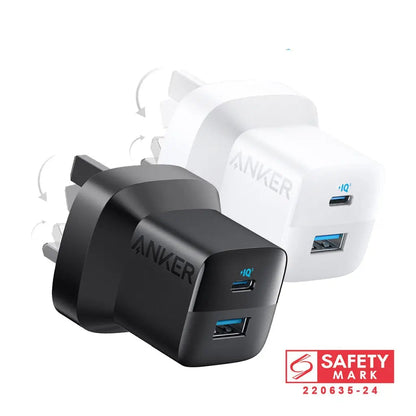 323 USB C Plug Charger (33W) A2331 - Anker Singapore