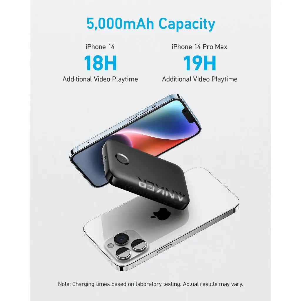 321 MagGo Battery Magnetic Powerbank 5000mAh A1616 - Anker Singapore