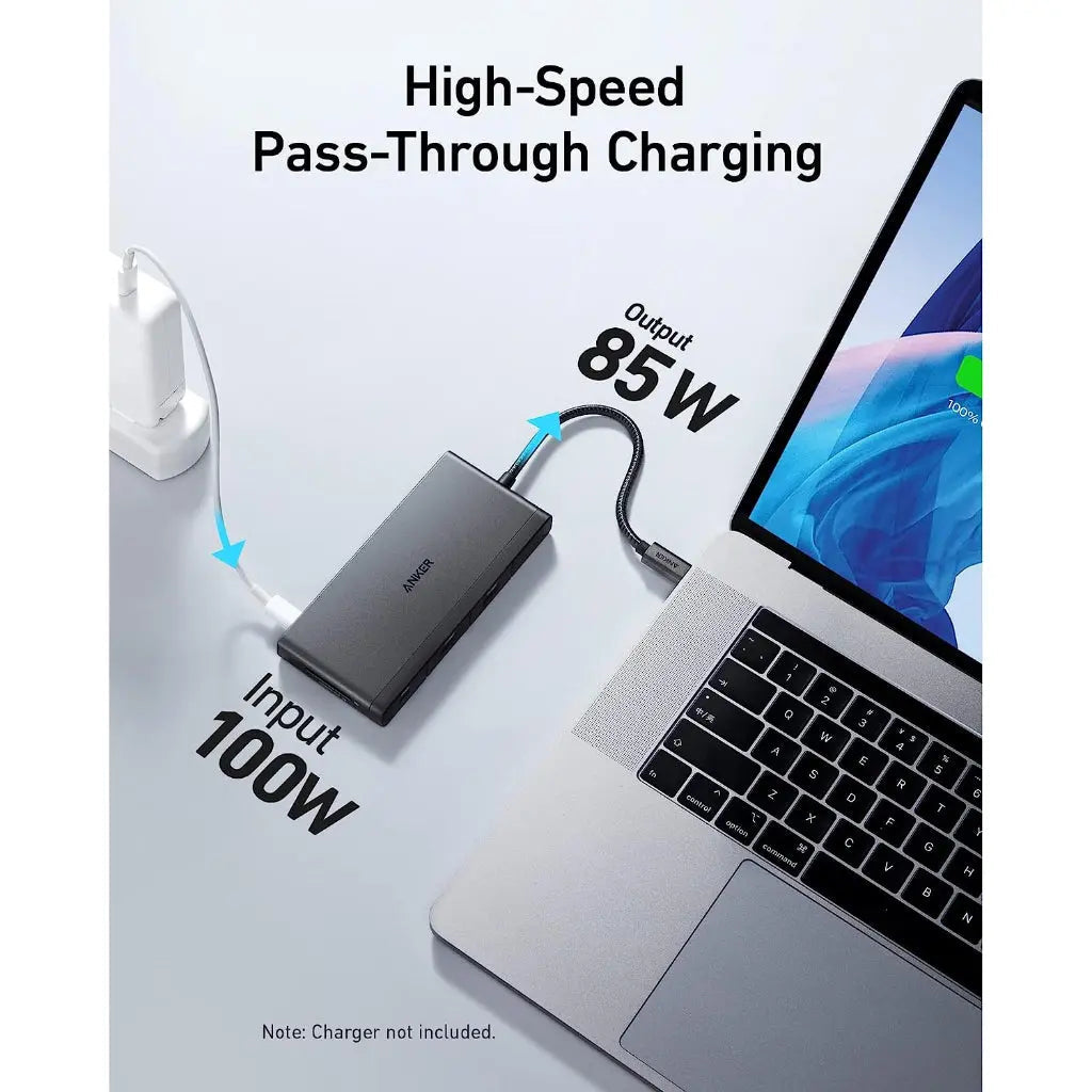 PowerExpand 552 USB-C Hub 9-in-1, 4K HDMI 100W Power Delivery A8373 - Anker Singapore