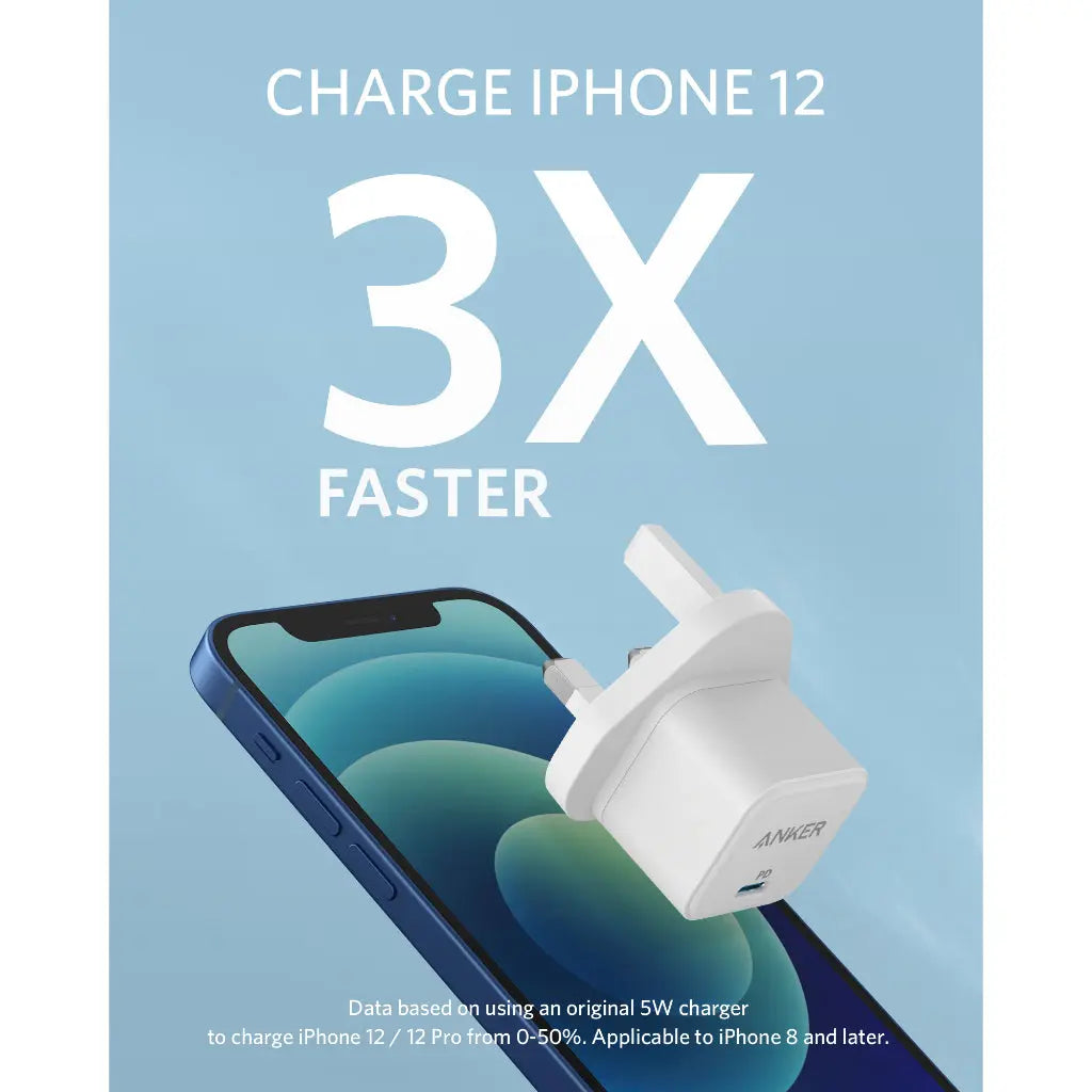 [Bundle Deal] PowerWave 3 in 1 Qi-Certified Stand Wireless Charging Station + 312 Charger 20W + 322 USB-C Cable - Anker Singapore