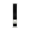 Mutural iWatch Strap Sea Wave Series (42/44/45/46/49mm) Braided Soft and Comfortable Watch Band - Black