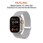 Mutural iWatch Strap Ruichi Series (42/44/45/46/49mm) Stainless Steel Mesh Watch Band Tech House Singapore