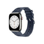 Mutural iWatch Strap KuangYe Series (42/44/45/46/49mm) Silicone Strap with Stainless Steel Buckle Watch Band Tech House Singapore
