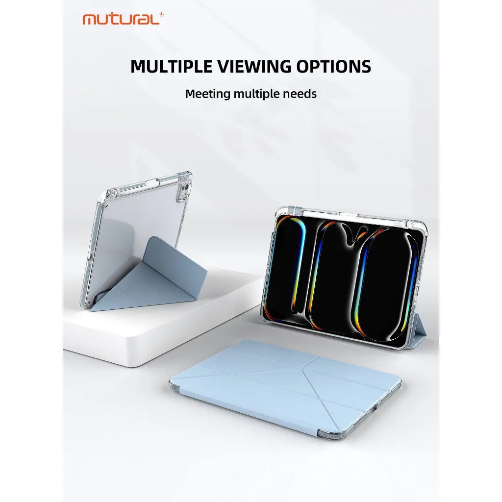 Mutural iPad Air 13 inch (M2) Clear Pro Case  iPad Case iPad Holder Tech House Singapore