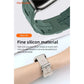 Mutural iWatch Strap KuangYe Series (42/44/45/46/49mm) Silicone Strap with Stainless Steel Buckle Watch Band Tech House Singapore