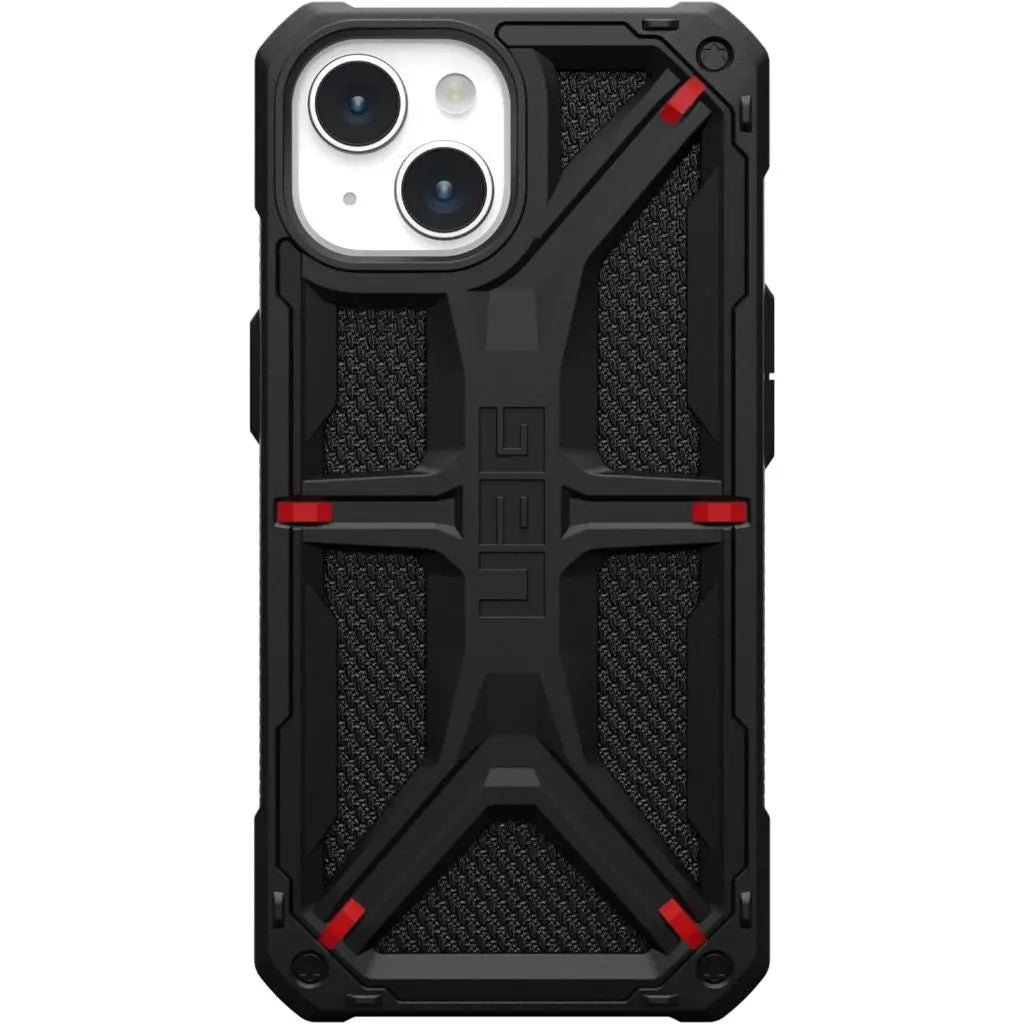 UAG iPhone 15 Case Monarch Kevlar Black UAG