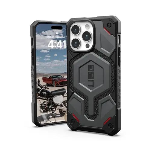 UAG iPhone 15 Pro Max Case Monarch Pro Kevlar Magnetic UAG