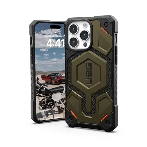 UAG iPhone 15 Pro Max Case Monarch Pro Kevlar Magnetic UAG